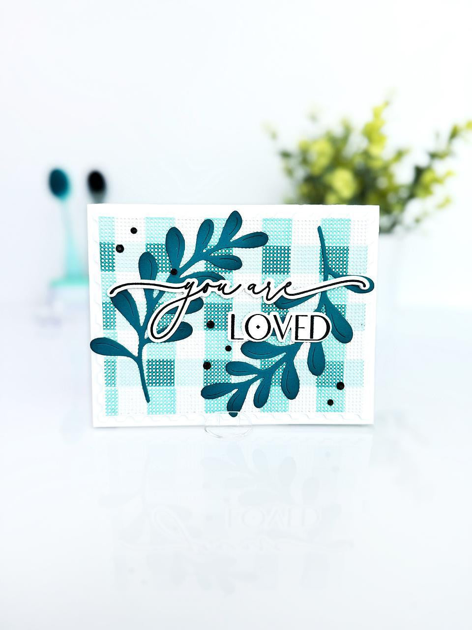 Quilted Layering Stencil
