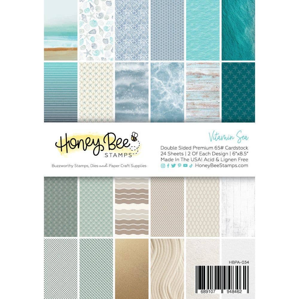 Vitamin Sea Paper Pad 6x8.5 - 24 Double-Sided Sheets - RETIRING