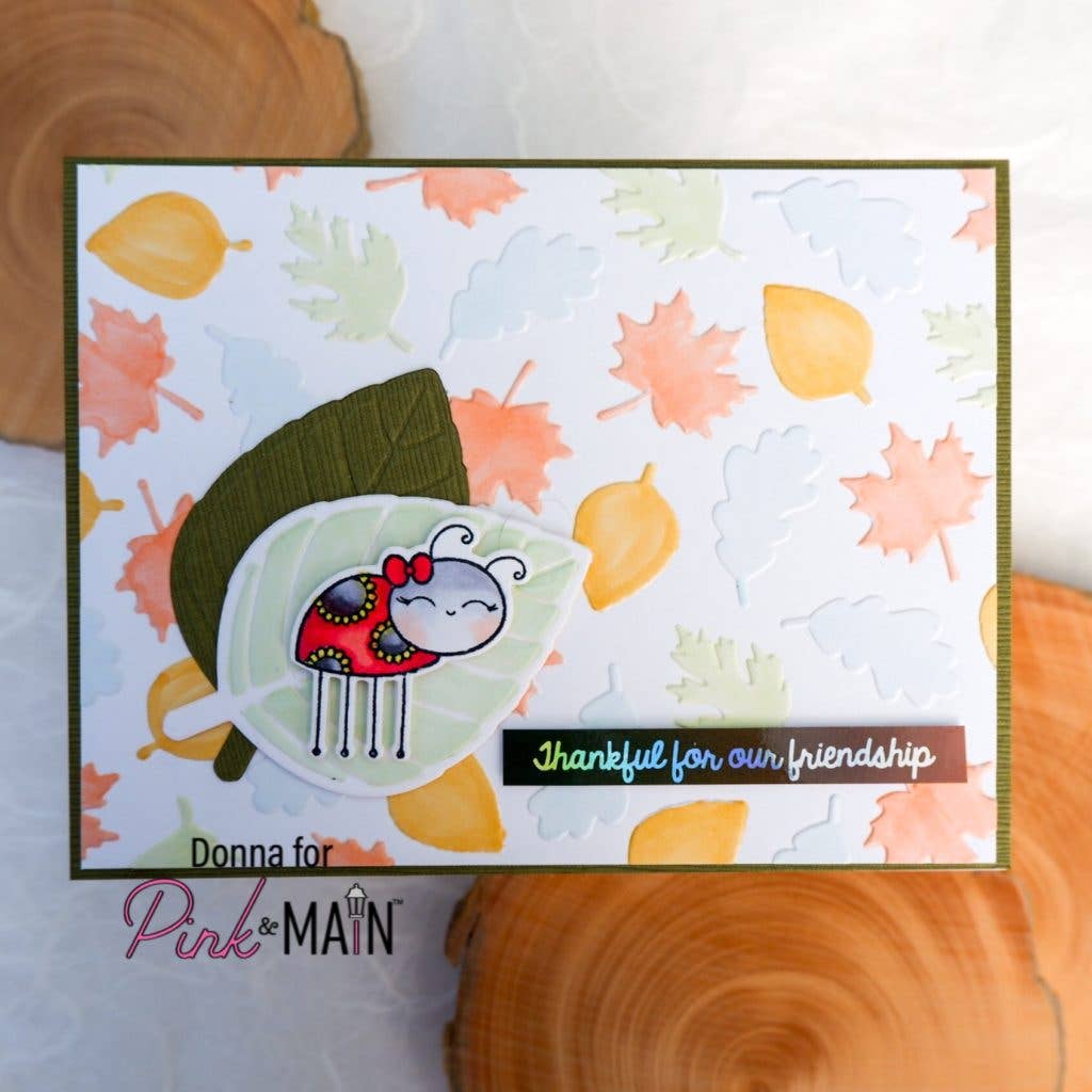 Fall Leaves Emboss And Cut Folder