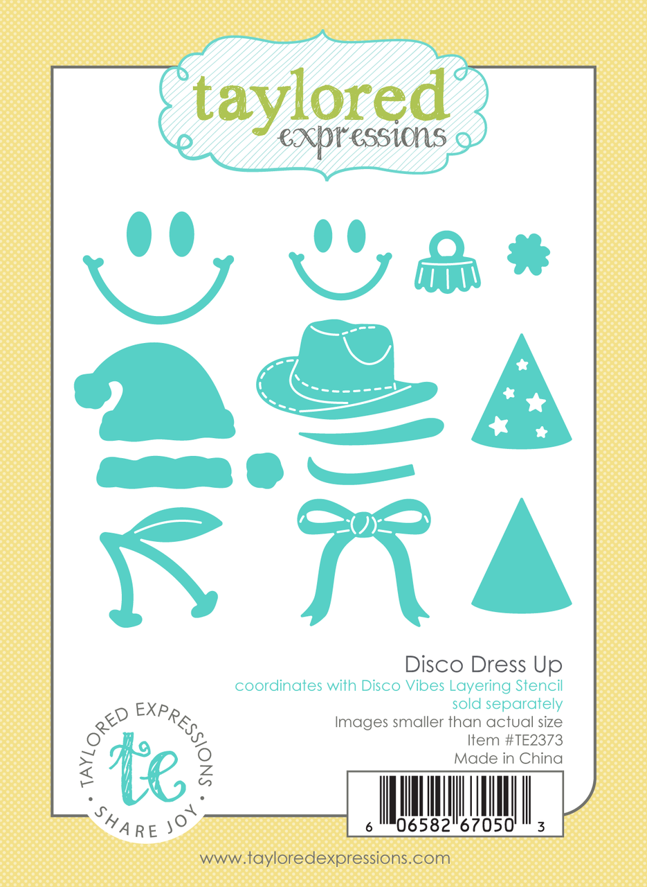 Disco Dress Up Die Set