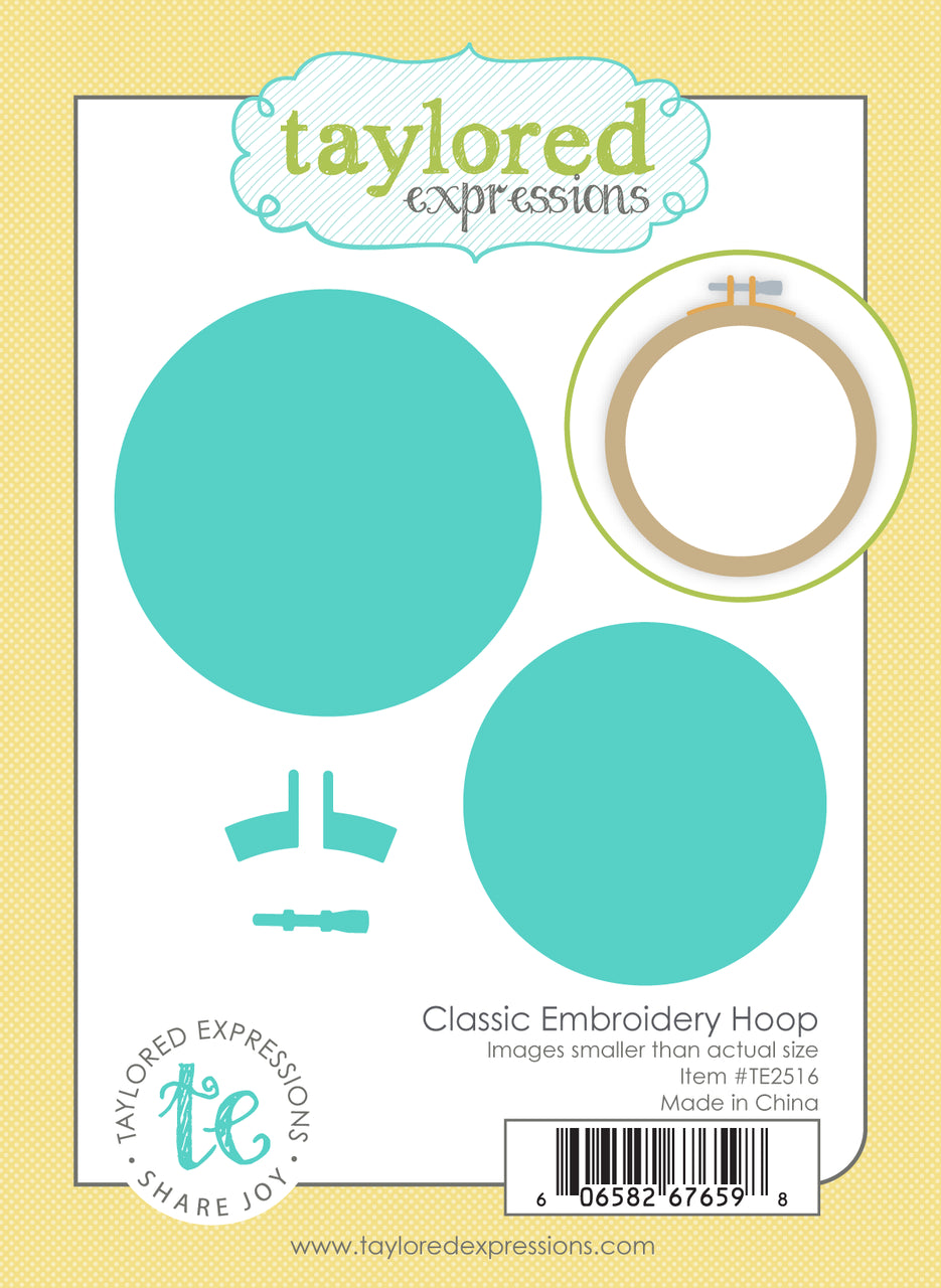 Classic Embroidery Hoop Die Set