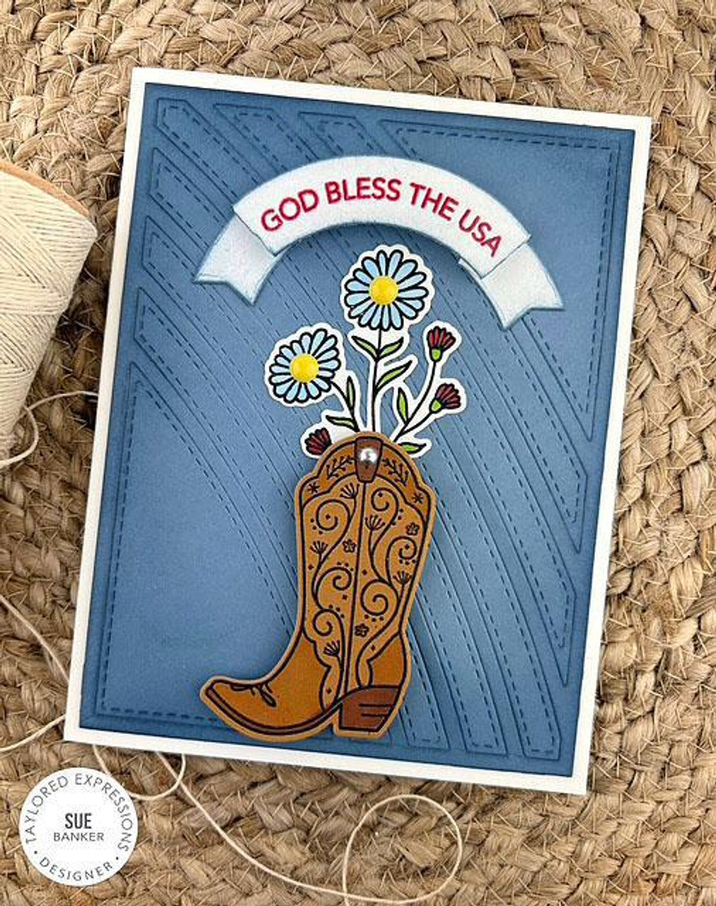 Cute to Boot Stamp & Die Combo