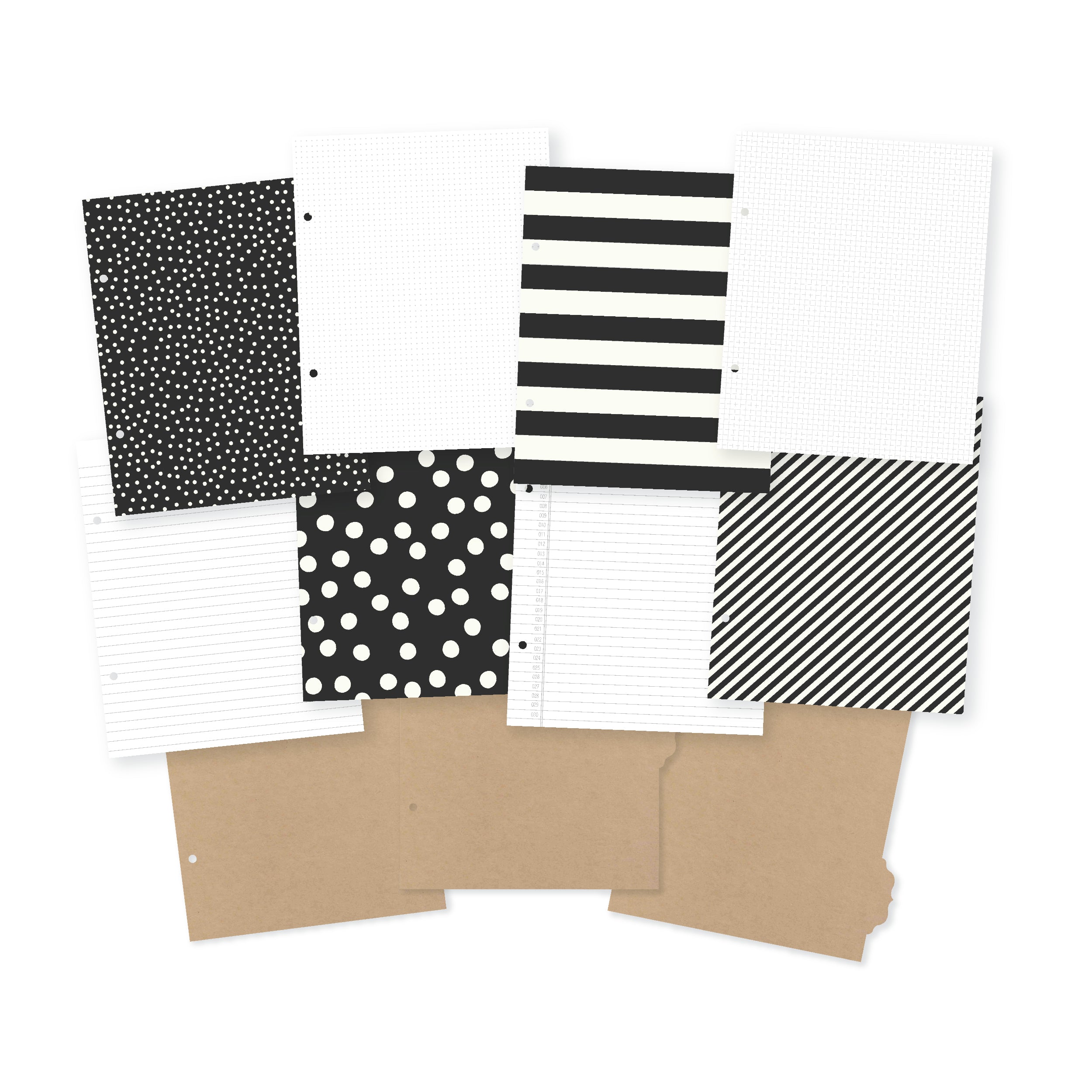 6x8 SN@P! Binder - Black