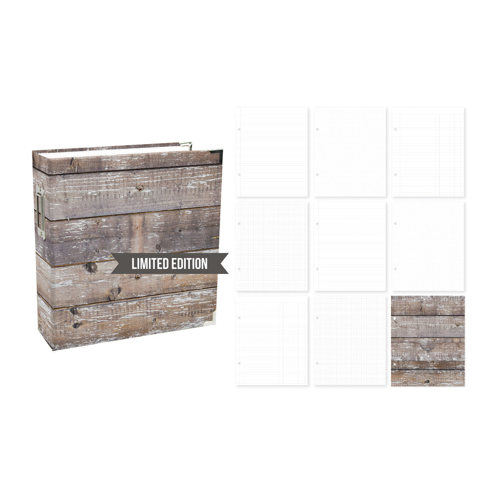 SN@P! 2" D-ring Binder Cedar