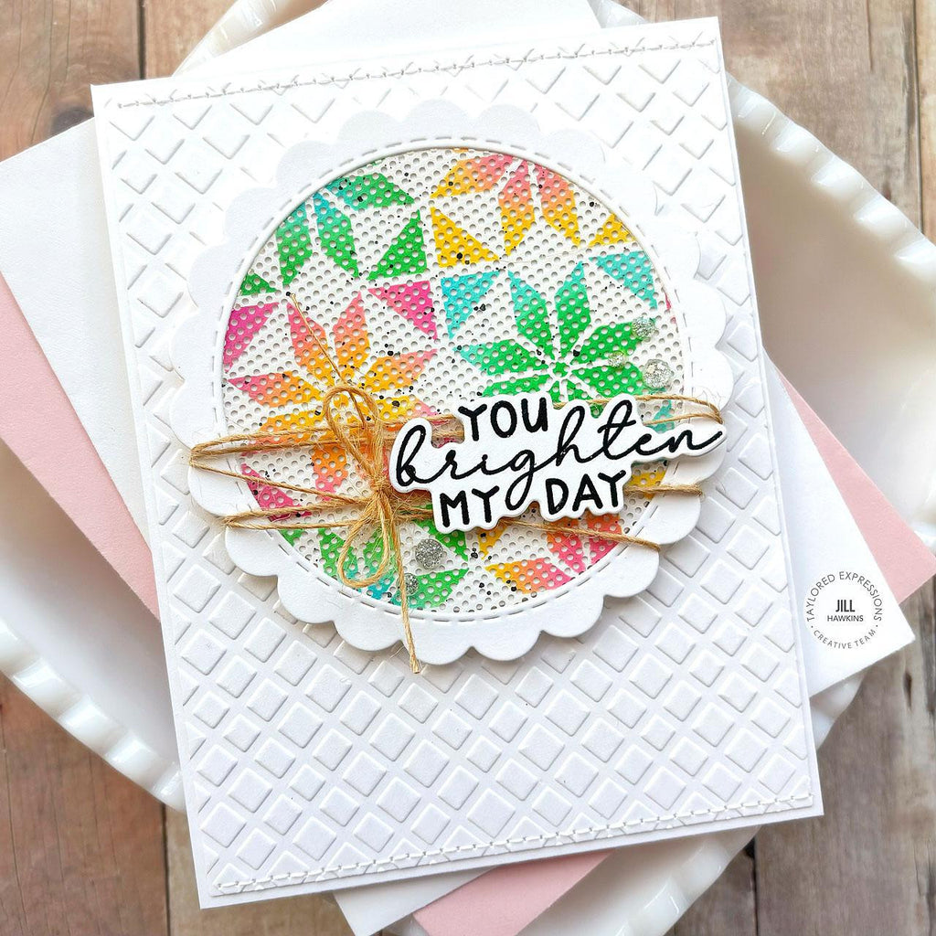 Quilted Layering Stencil