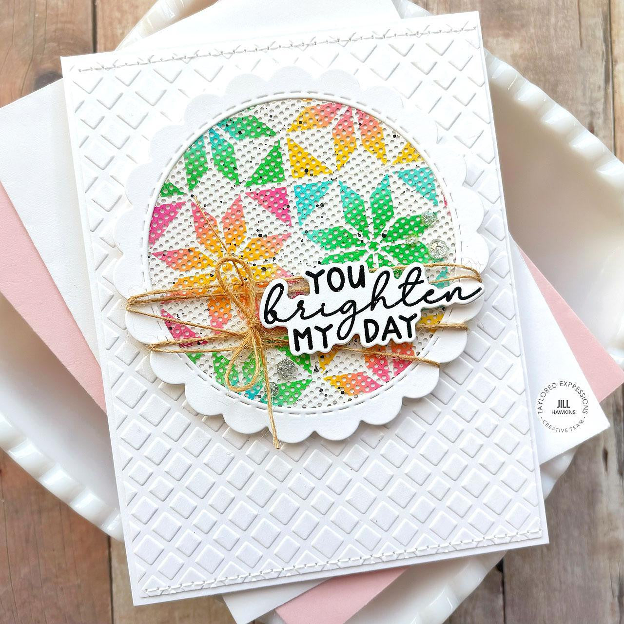 Quilted Layering Stencil