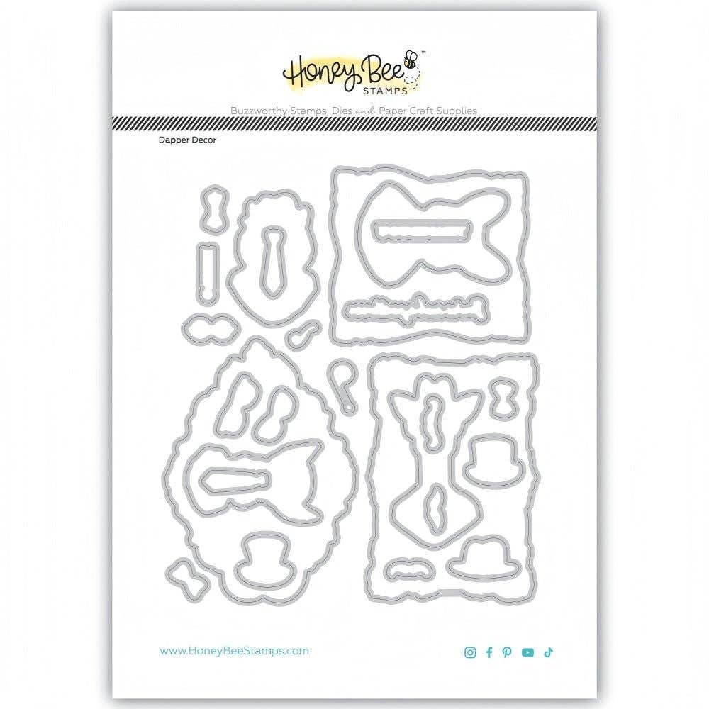 Dapper Decor - Honey Cuts Coordinating Dies