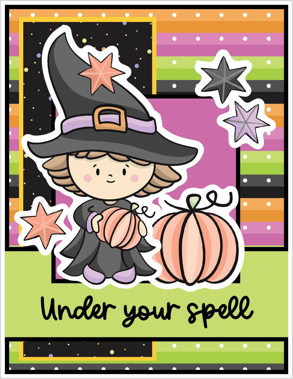 Quick Card Kit | Spooky Hello