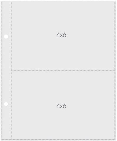 4x6 Pocket Pages