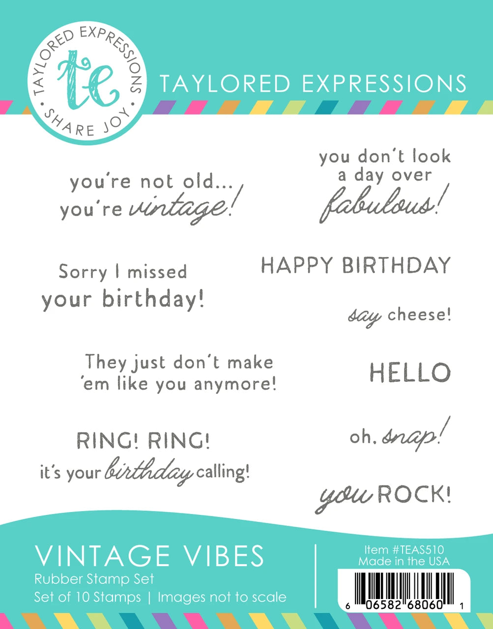 Vintage Vibes Stamp Set