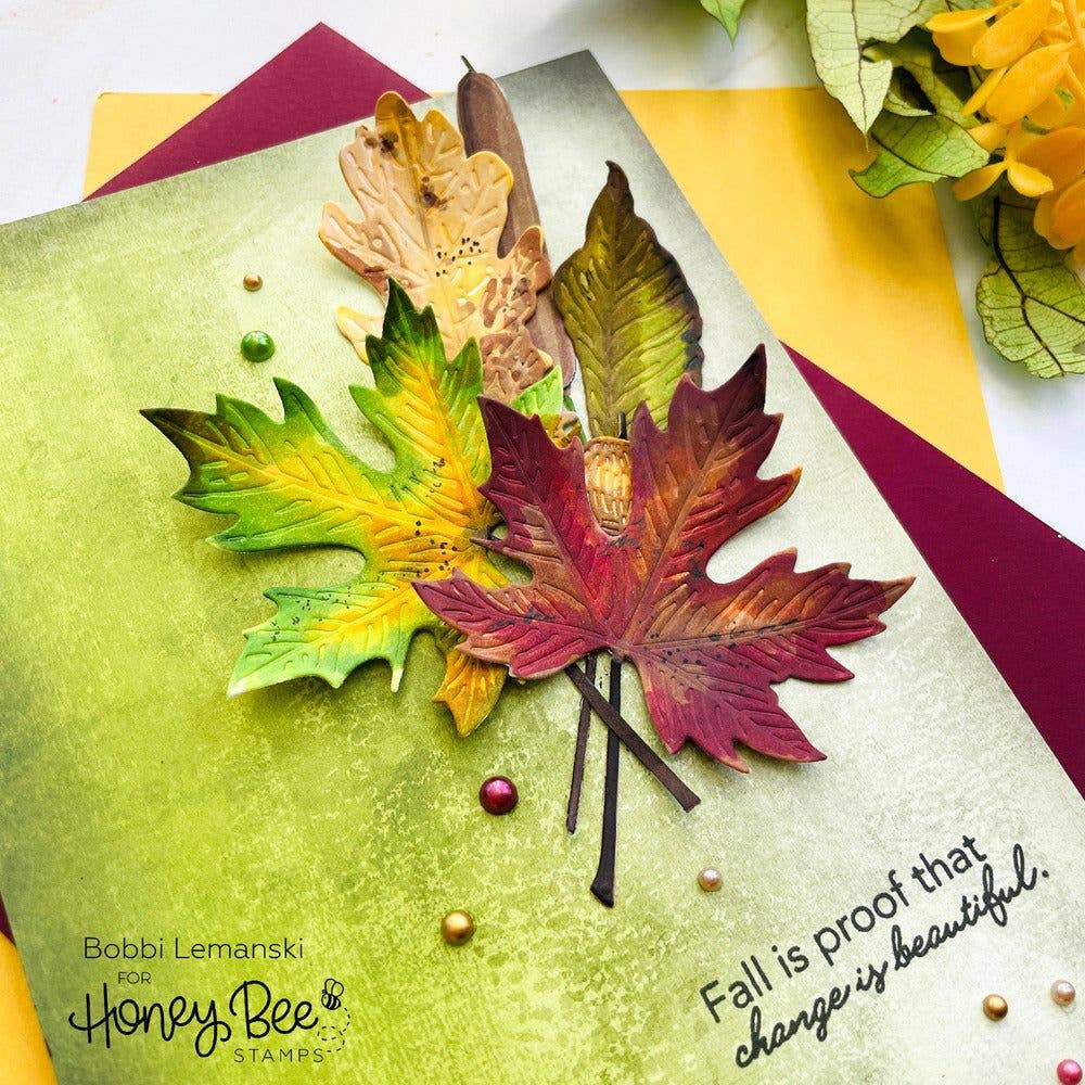 Lovely Layers: Fall Foliage - Honey Cuts - Stand-Alone Dies