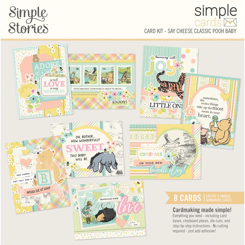 Simple Stories - Say Cheese Classic Pooh Baby - Card Kit
