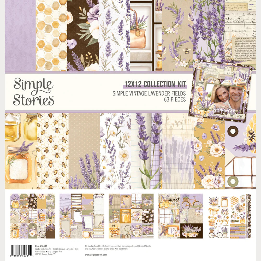 Simple Vintage Lavender Fields Collection Kit