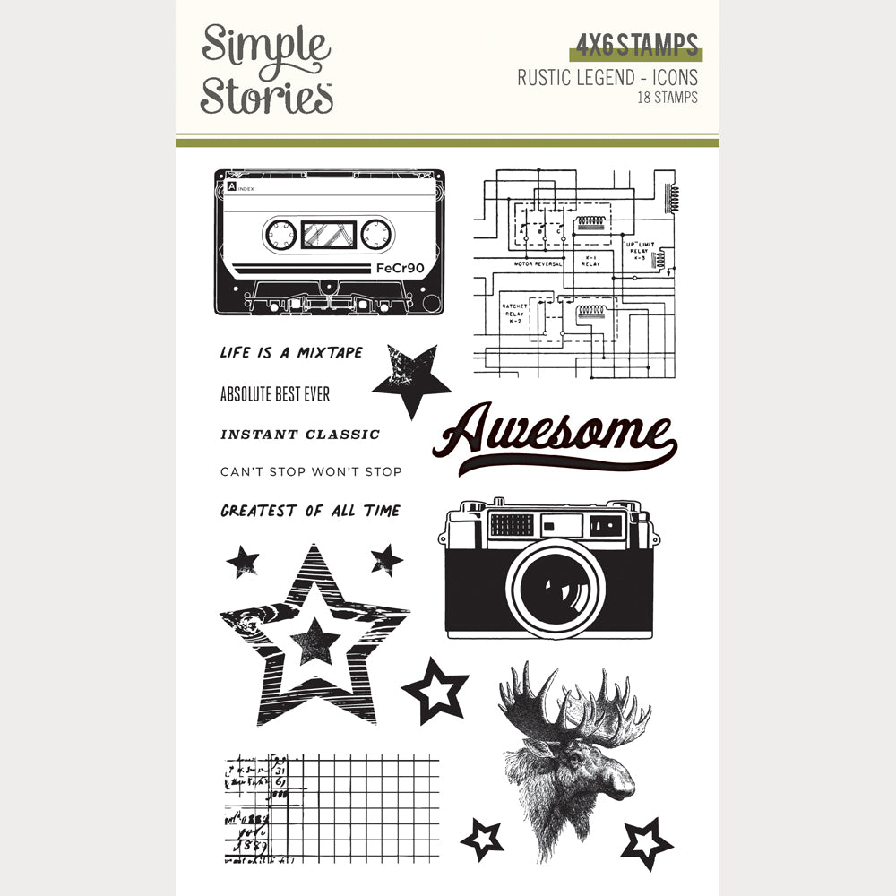 Rustic Legend - Stamps Icons