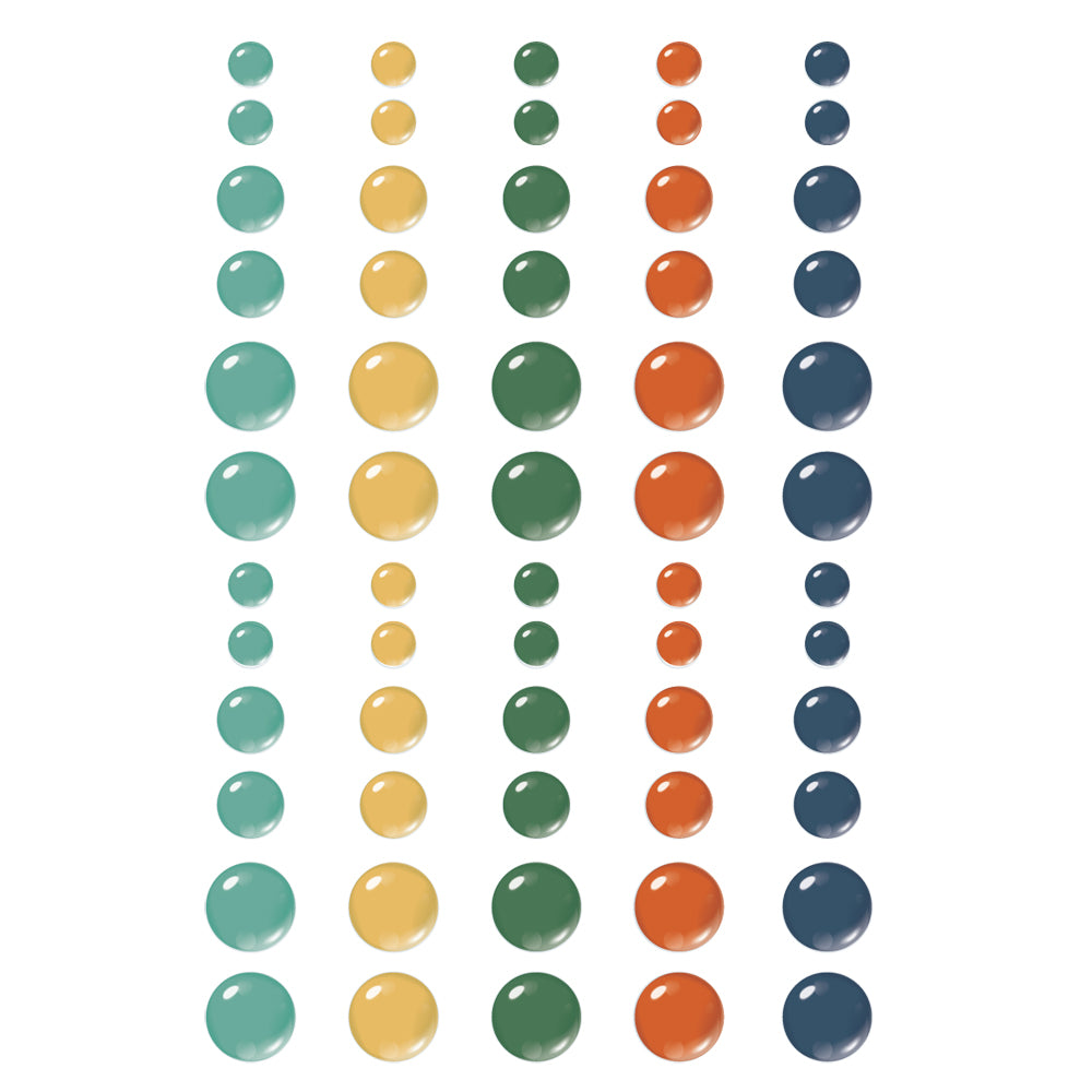 Rustic Legend - Glossy Enamel Dots