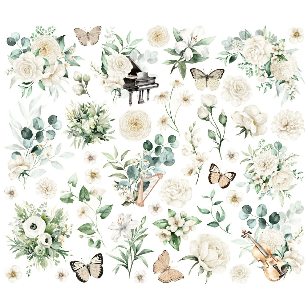 Simple Vintage Timeless Harmony Floral Bits & Pieces