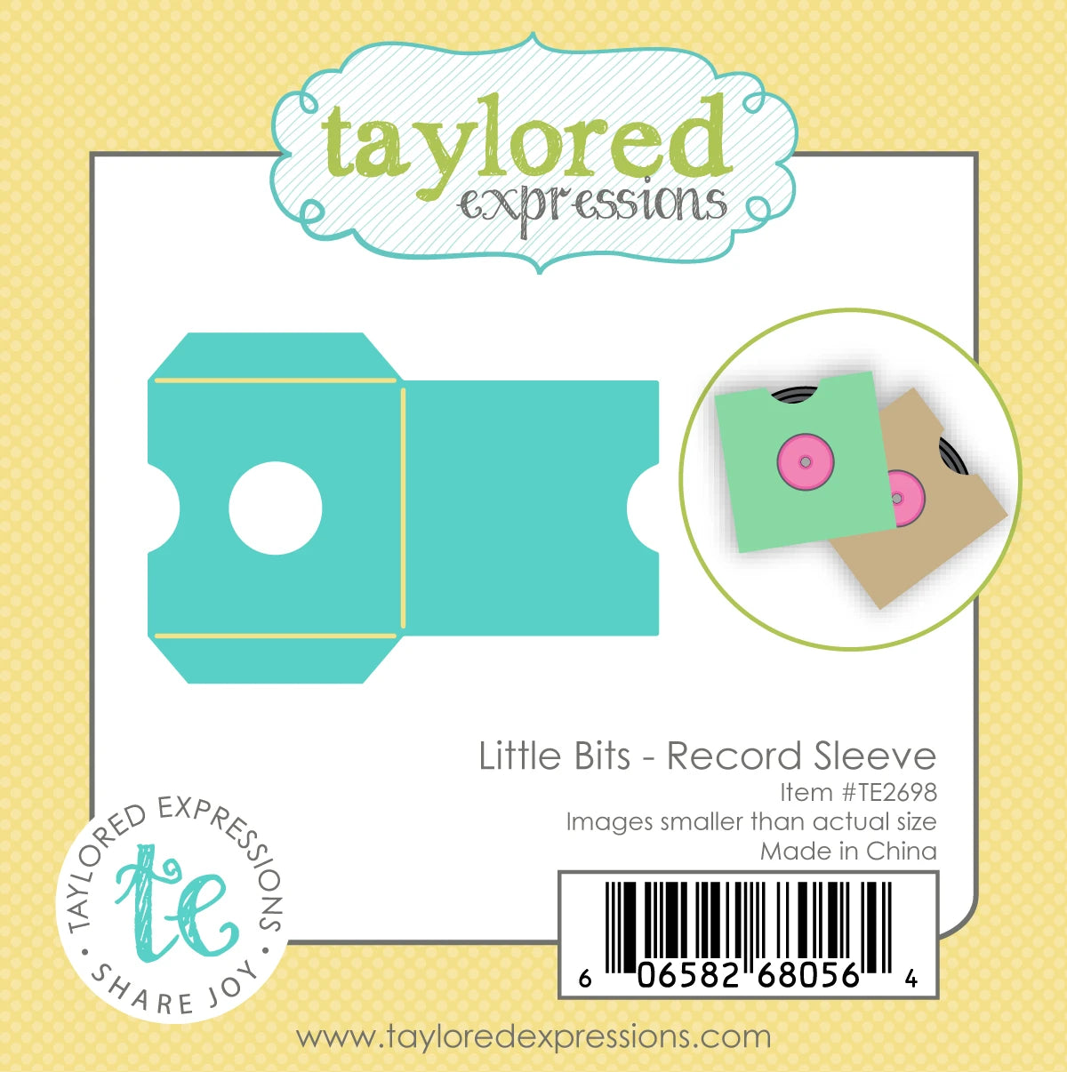 Little Bits Die Set - Record Sleeve