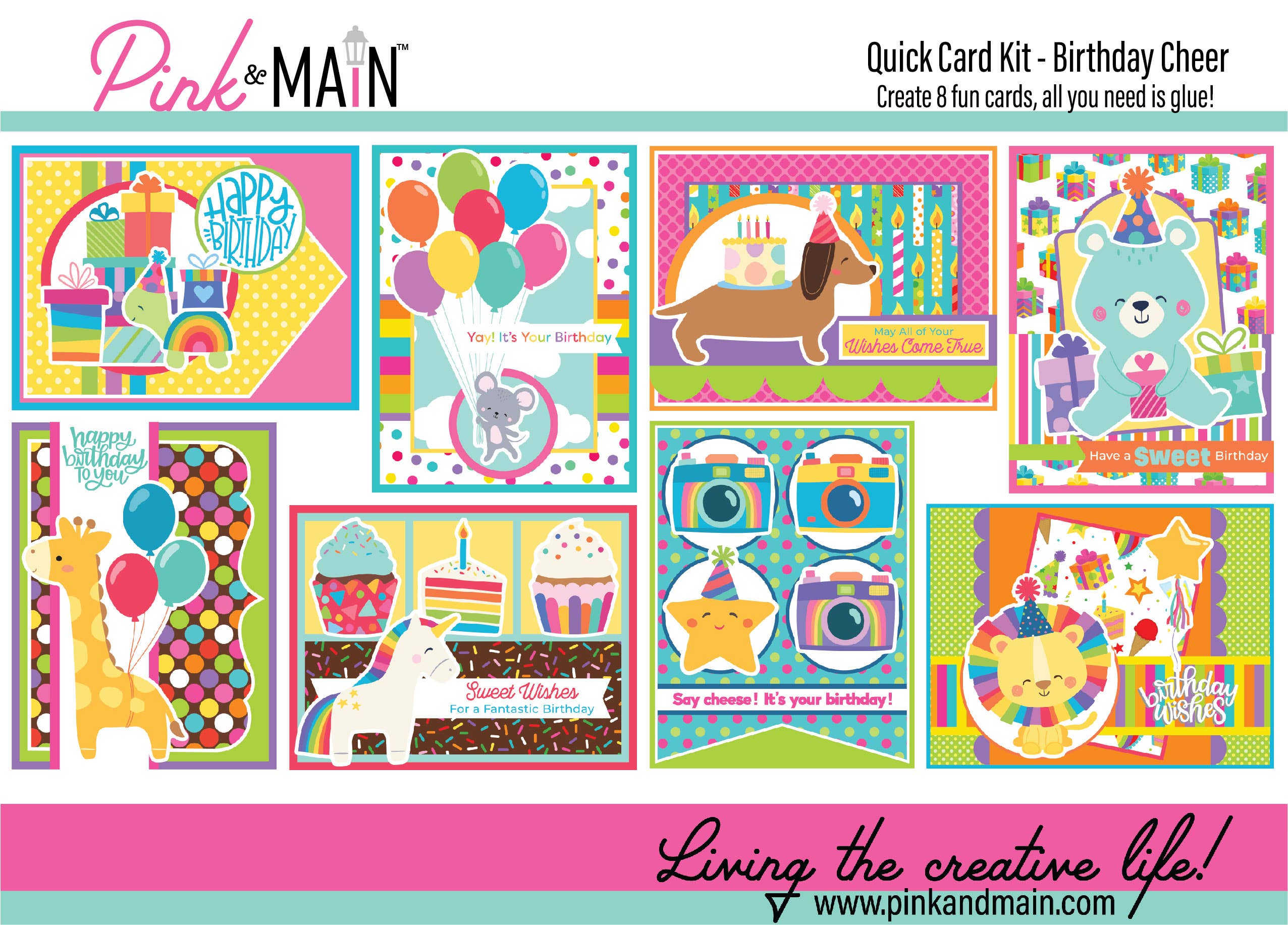 Quick Card Kit | Birthday Cheer