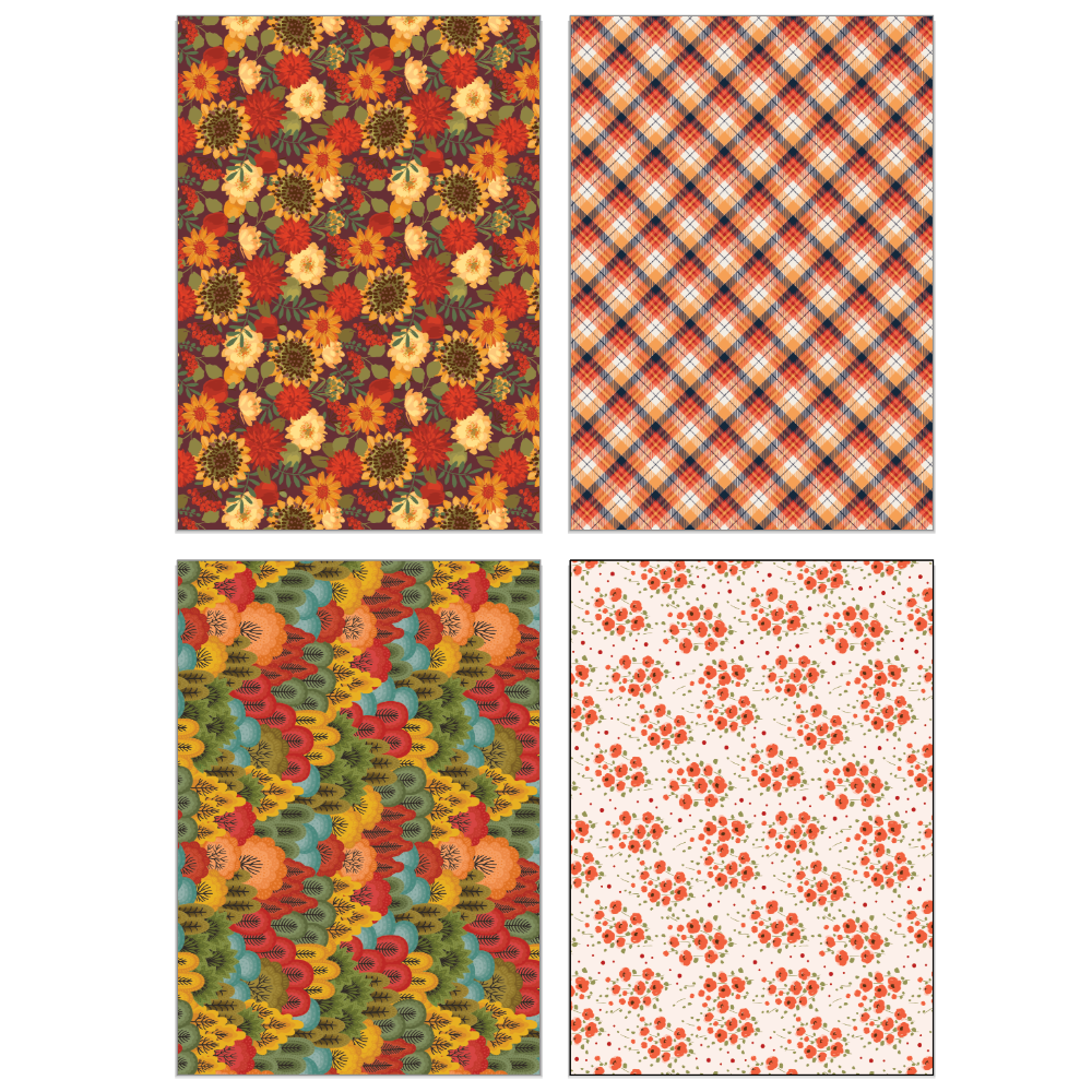 Fall Is In The Air Paper Pad 6x8.5 - 24 Double-Sided Sheets