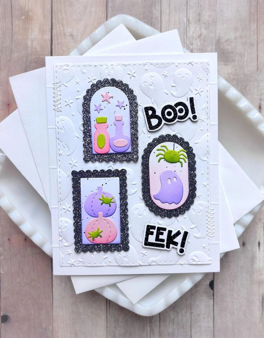 3D Embossing Folder - Boo Crew