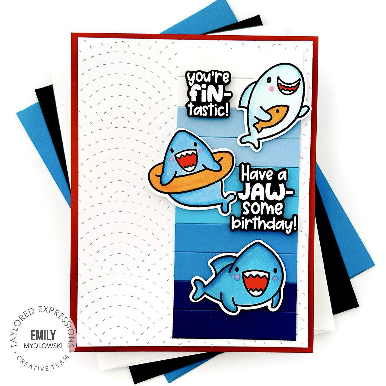 Fin-tastic Fun Stamp & Die Combo