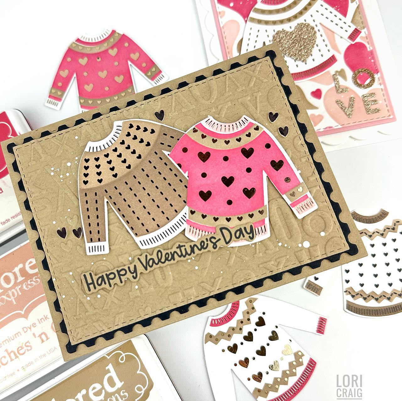 3D Embossing Folder - XOXO