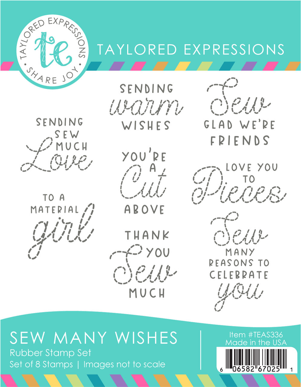 Sew Many Wishes Stamp Set
