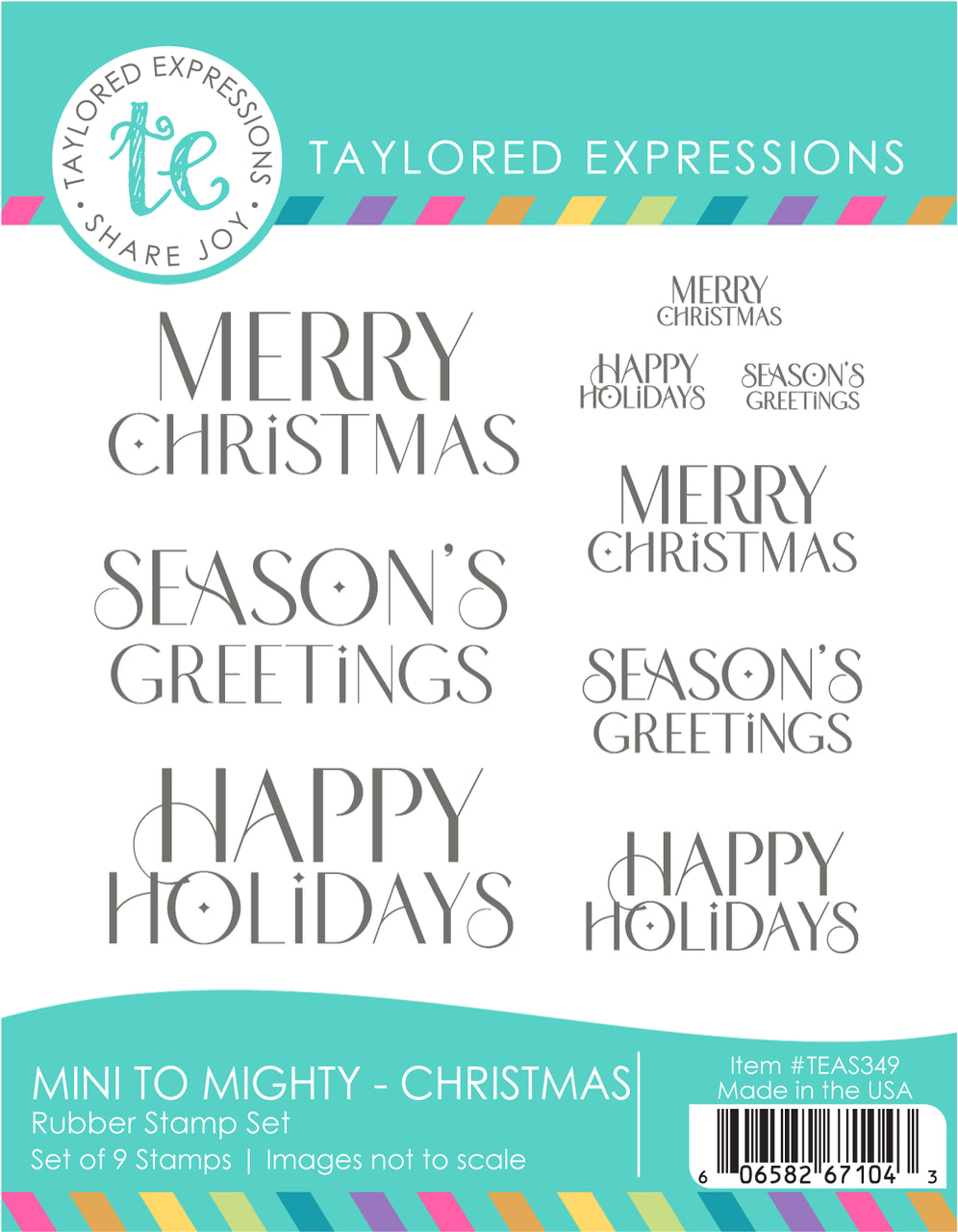 Mini to Mighty Stamp Set - Christmas
