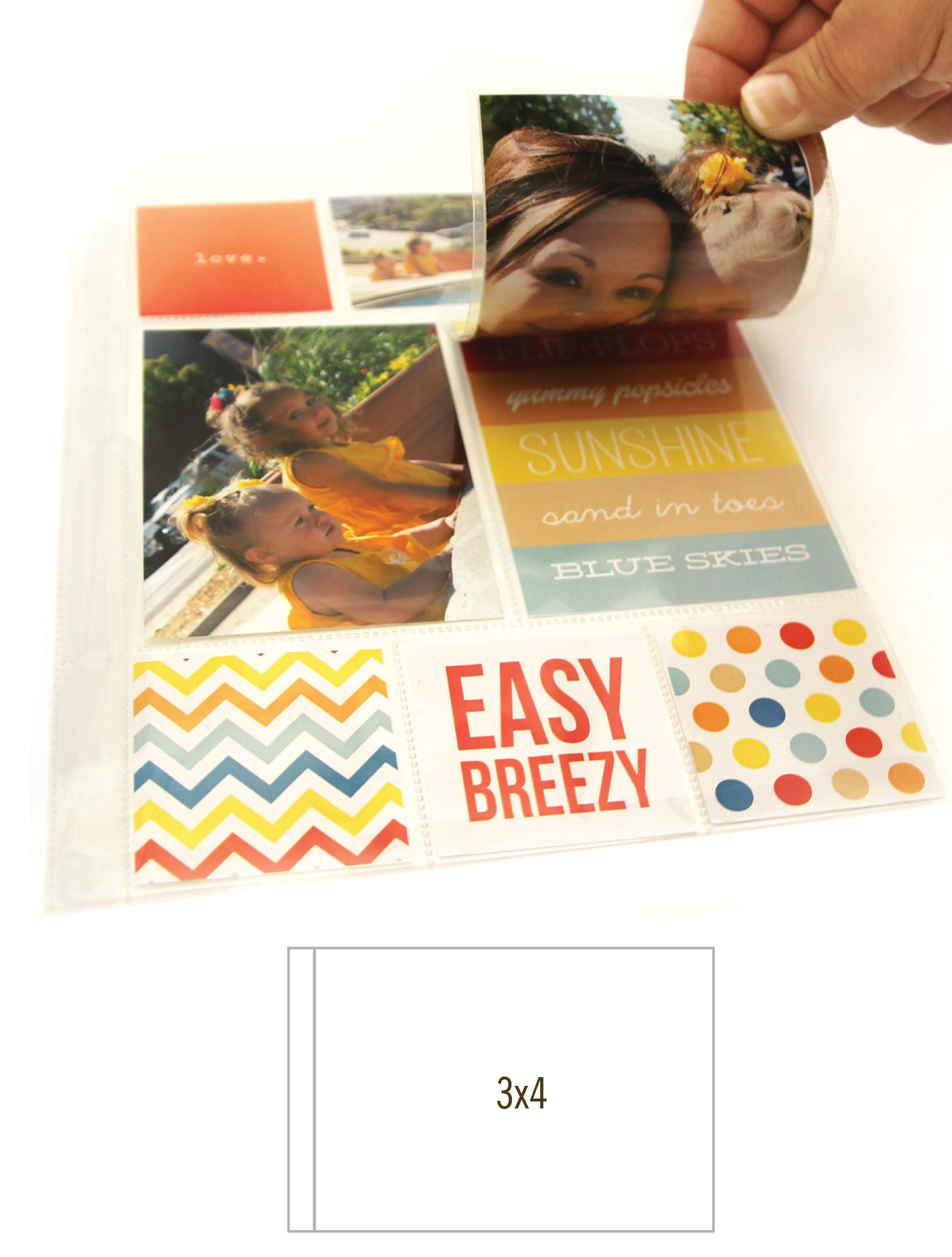 3x4 Photo Flips