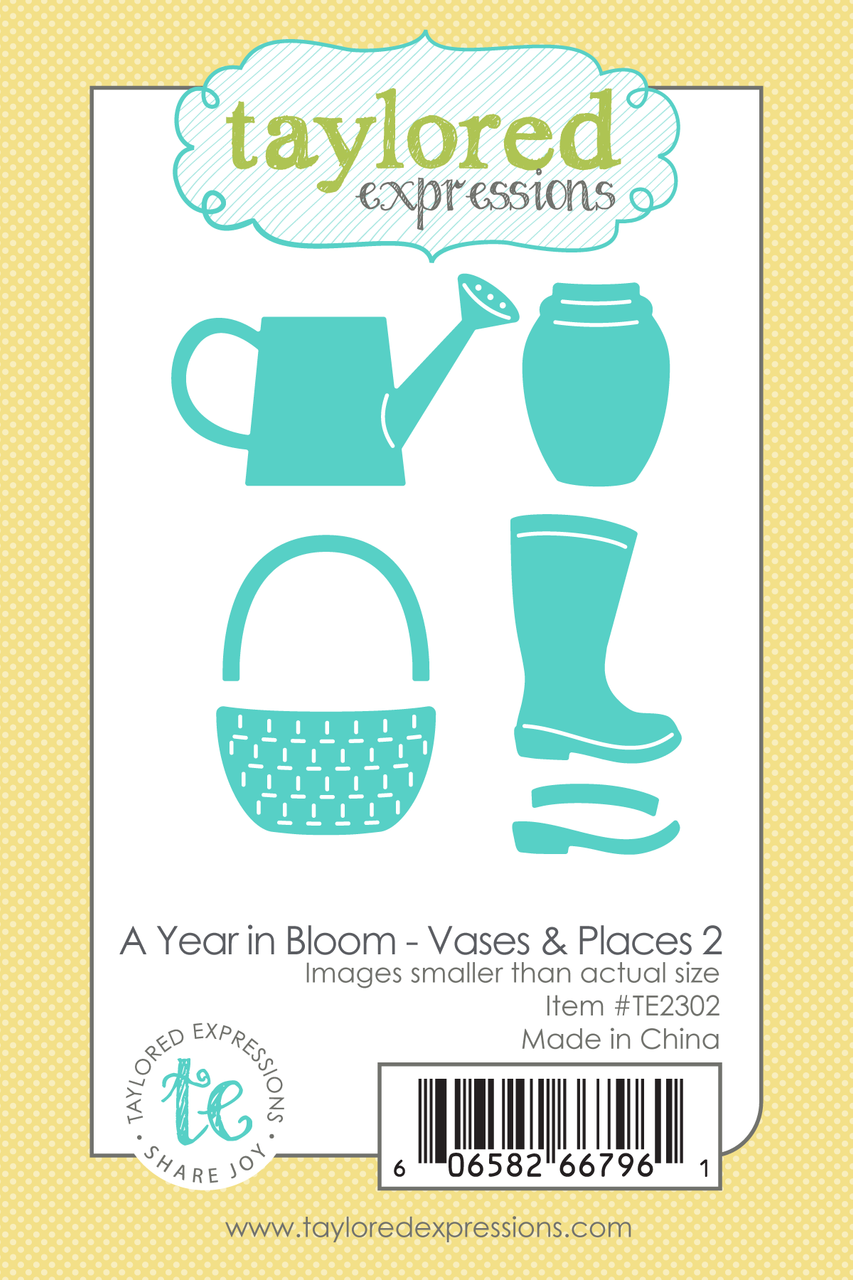 A Year in Bloom Die Set - Vases & Places 2