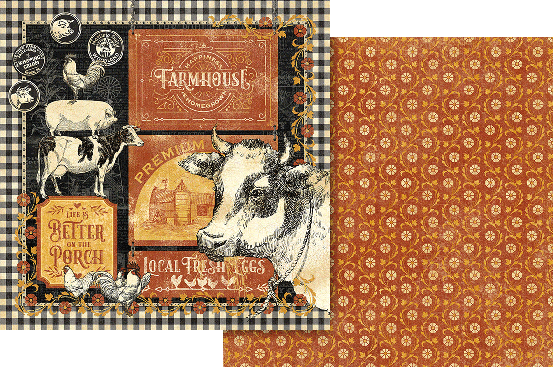 Farmhouse — Keepsake Kit with Exclusive Metal Die-Set