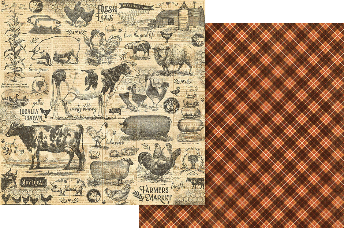 Farmhouse — Keepsake Kit with Exclusive Metal Die-Set