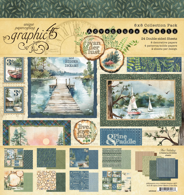 Adventure Awaits 8×8 Collection Pack