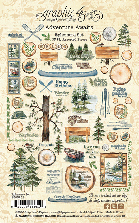 Adventure Awaits Ephemera Set