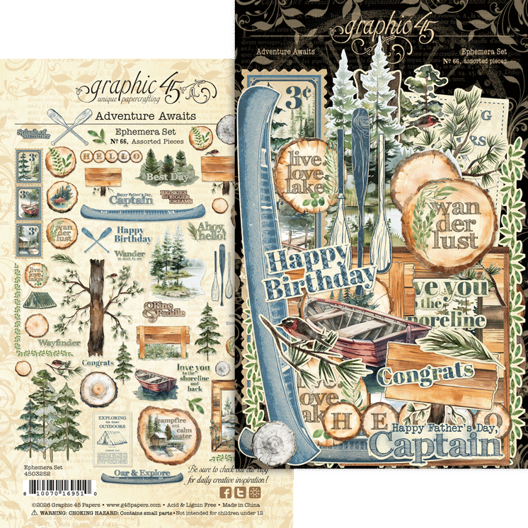 Adventure Awaits Ephemera Set