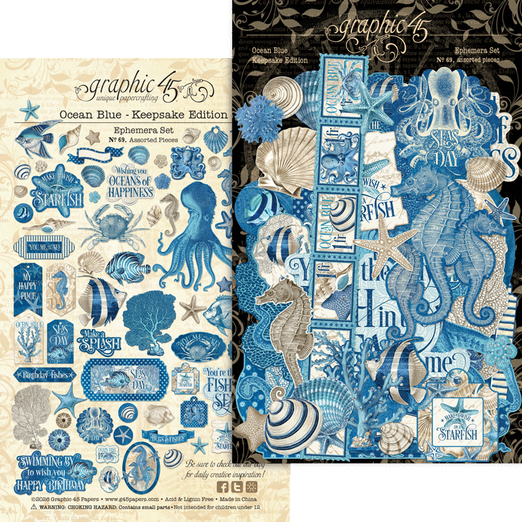 Ocean Blue — Keepsake Kit with Exclusive Metal Die-Set