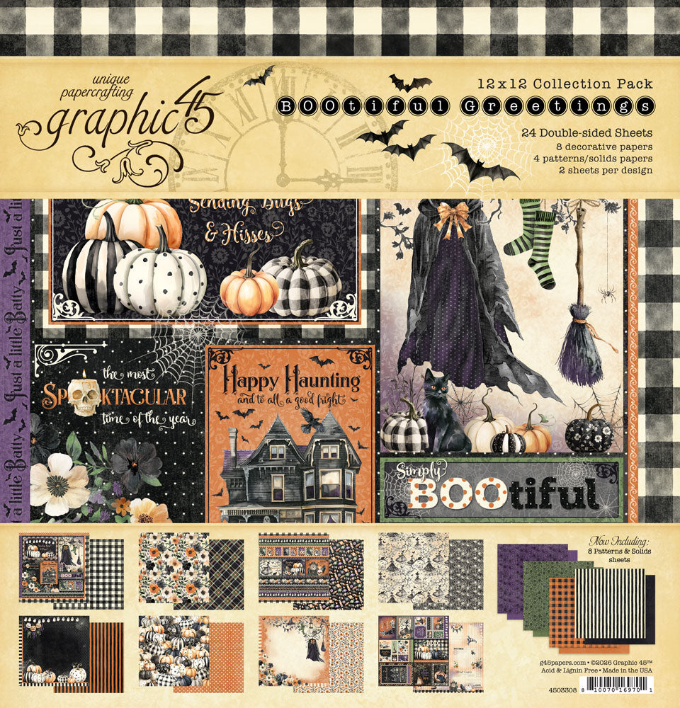 BOOtiful Greetings 12×12 Collection Pack