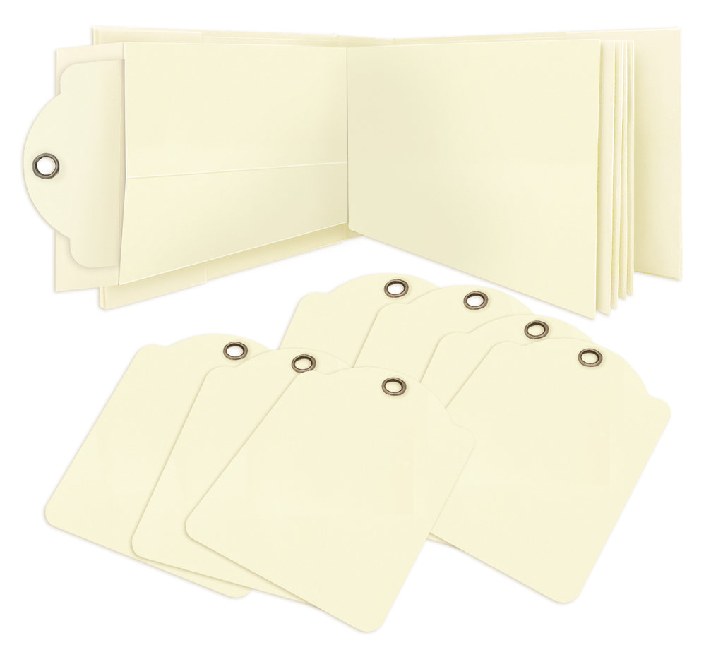 Rectangle Policy Envelope Album — Ivory