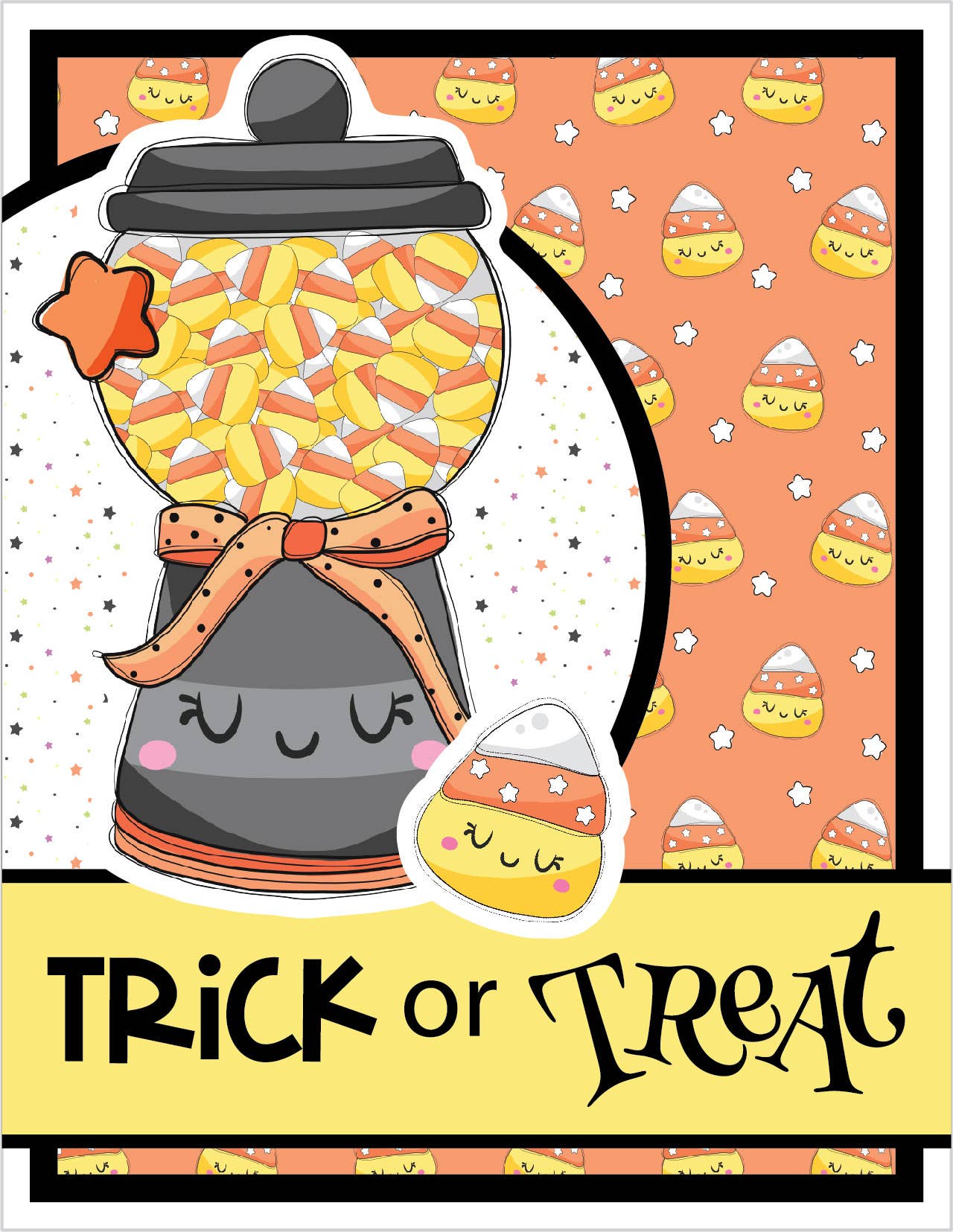 Quick Card Kit | Spooky Hello