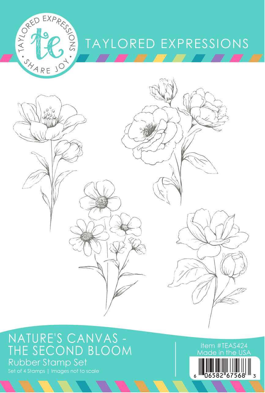 Nature's Canvas Stamp Set - The Second Bloom