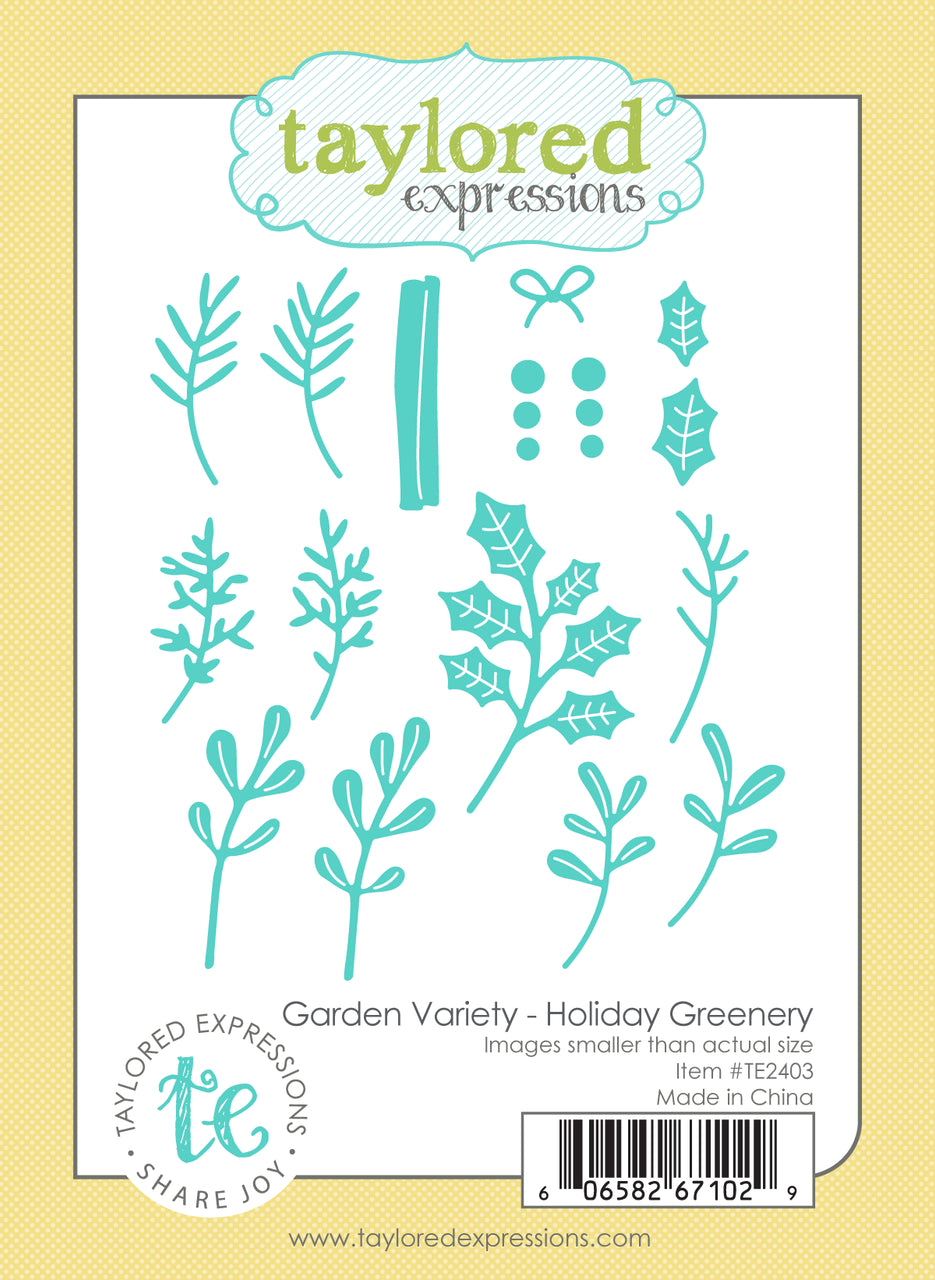 Garden Variety Die Set - Holiday Greenery