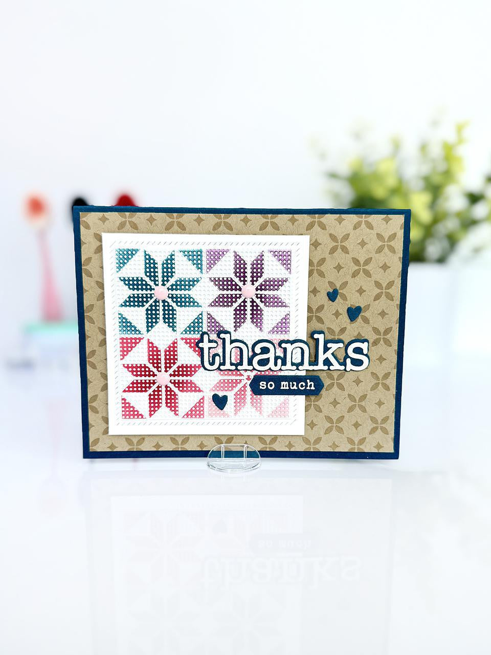Quilted Layering Stencil