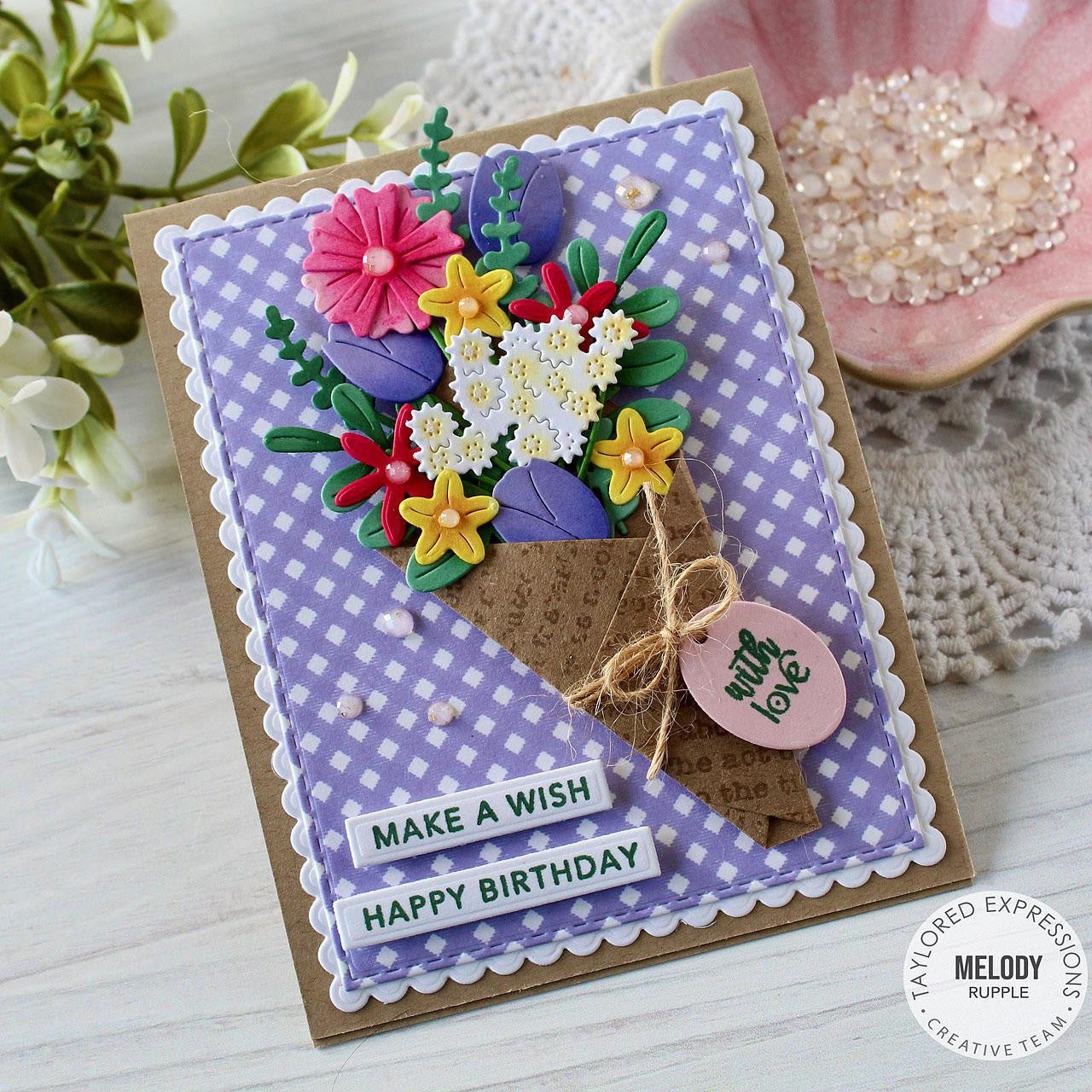 Fresh Cut Flowers Die Set