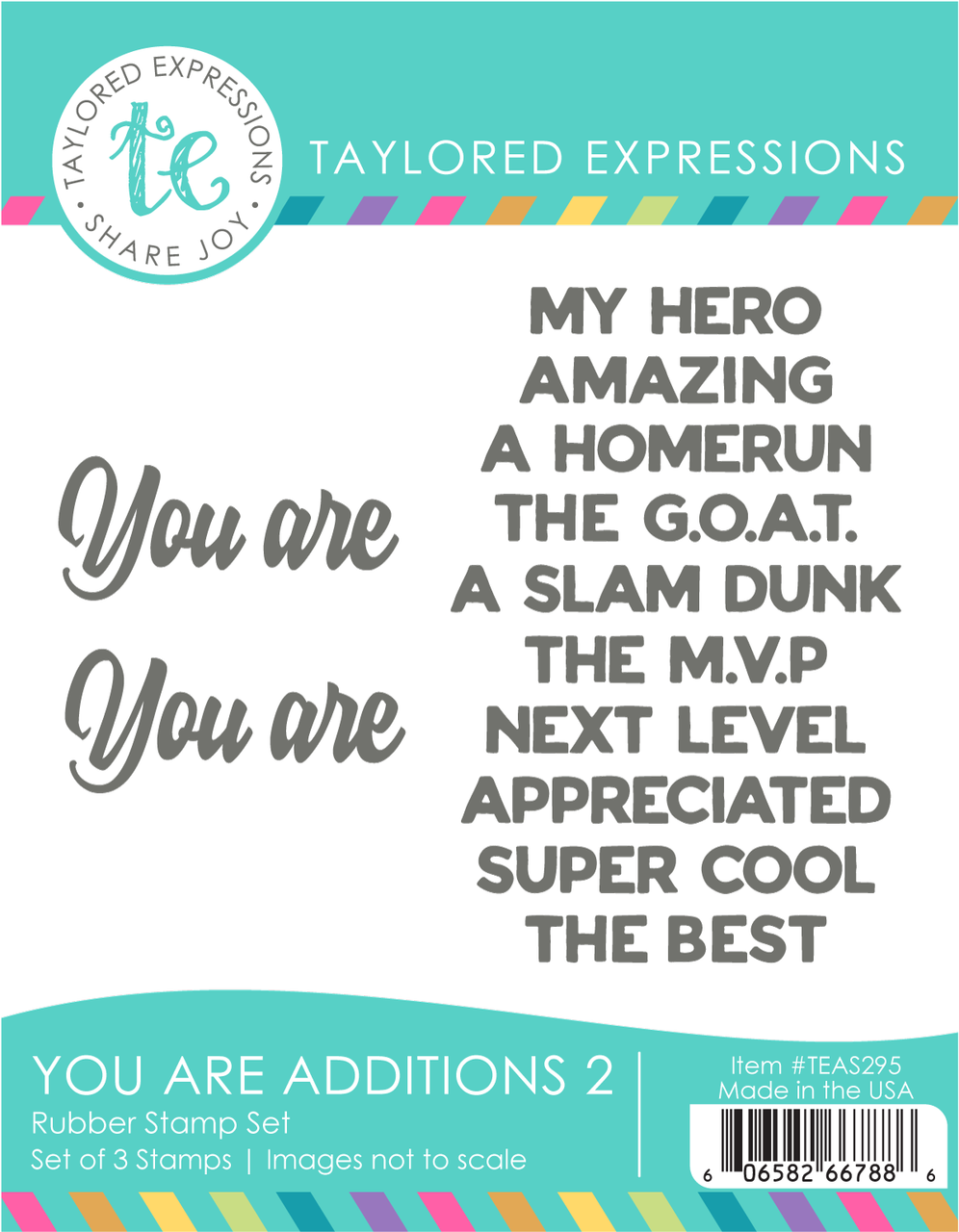 You Are Additions Stamp Set 2