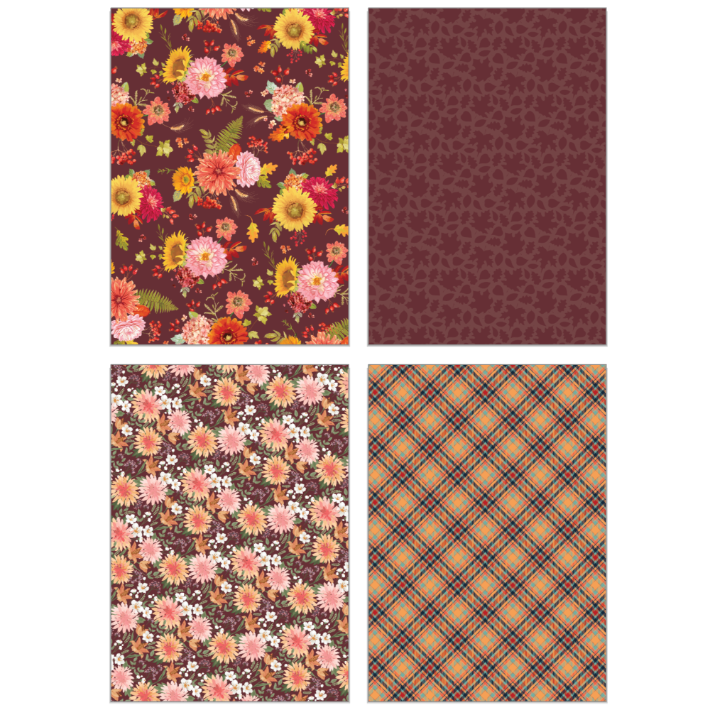 Fall Is In The Air Paper Pad 6x8.5 - 24 Double-Sided Sheets