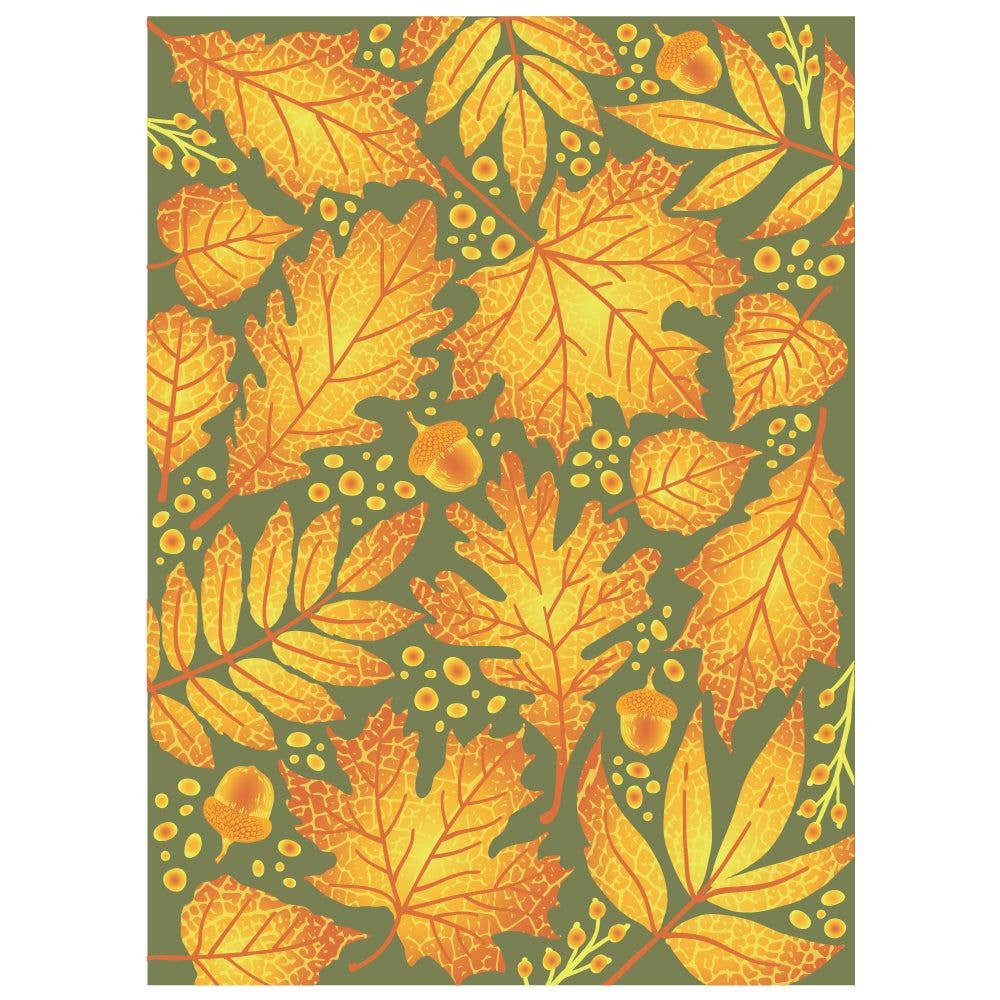 Fall Leaves 3D Embossing Folder