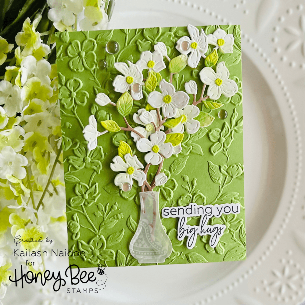 Dogwood Blooms - 3D Embossing Folder