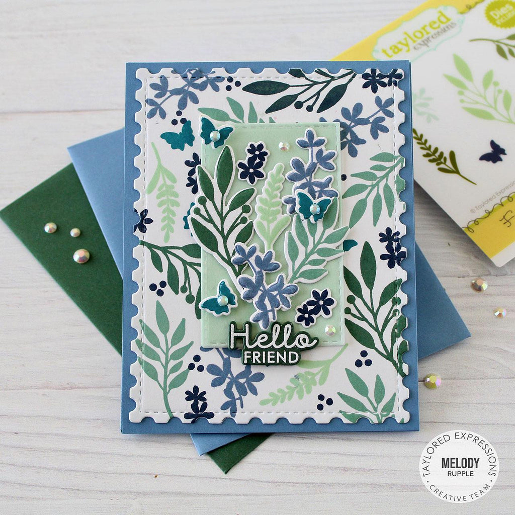 Fresh Foliage Stamp & Die Combo