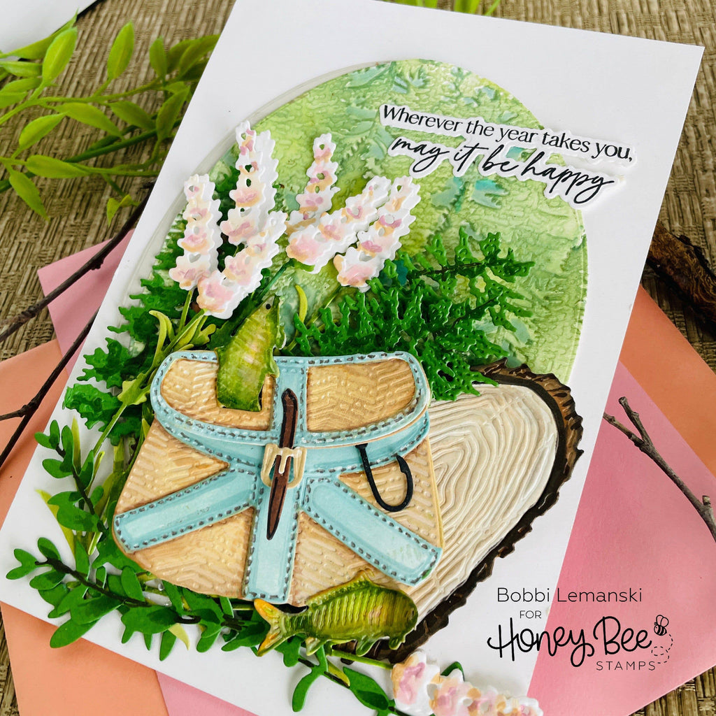 Into The Woods 3D Embossing Folder
