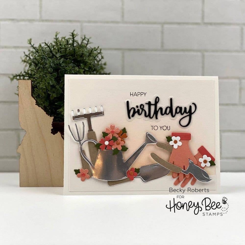 Bitty Buzzwords - Honey Cuts - Stand-Alone Dies